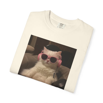 Lo-Fi Vibes Cat Graphic