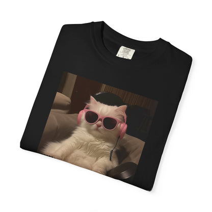 Lo-Fi Vibes Cat Graphic