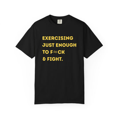 Exercising Just Enough