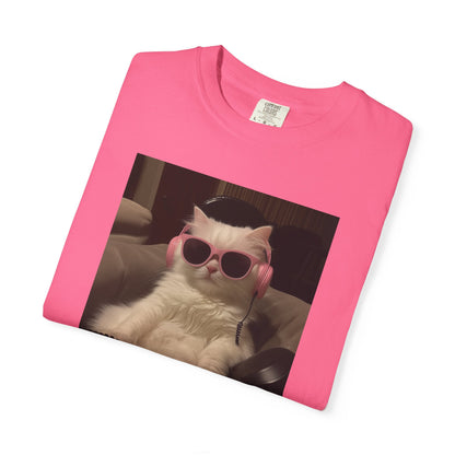Lo-Fi Vibes Cat Graphic