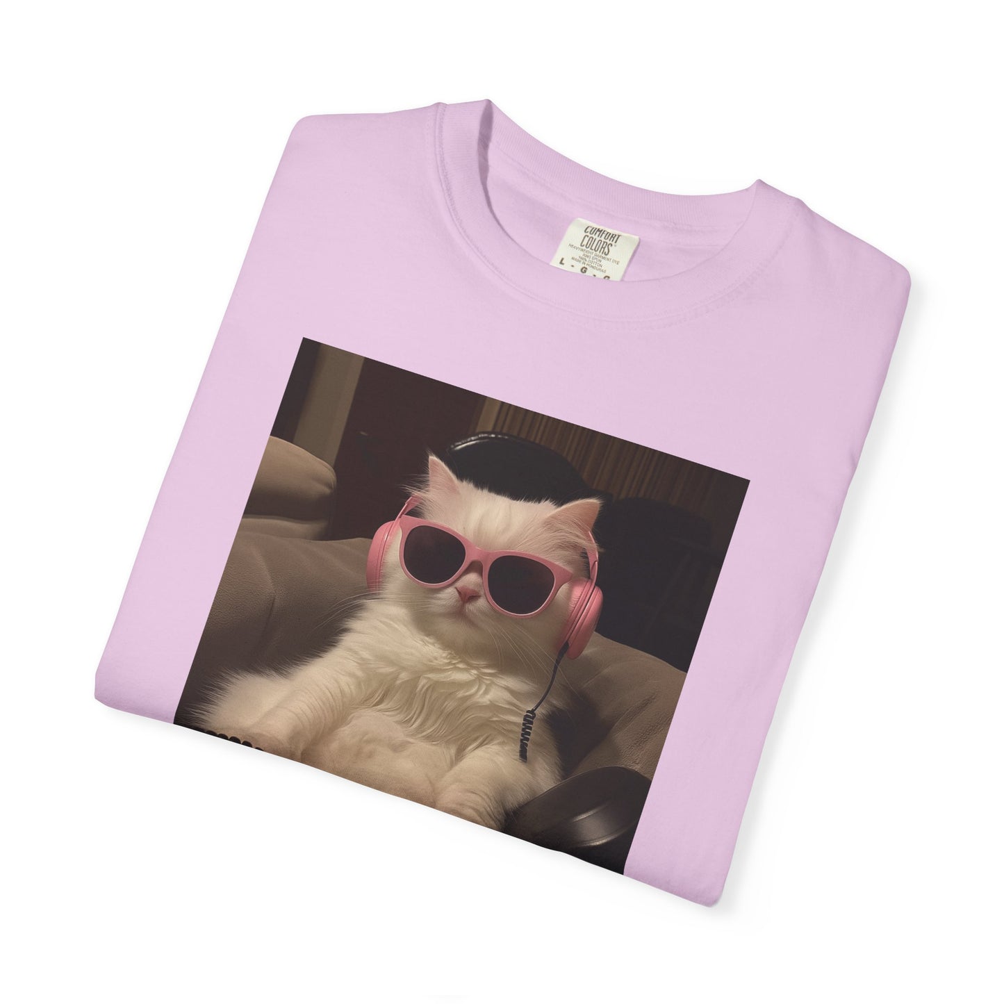 Lo-Fi Vibes Cat Graphic