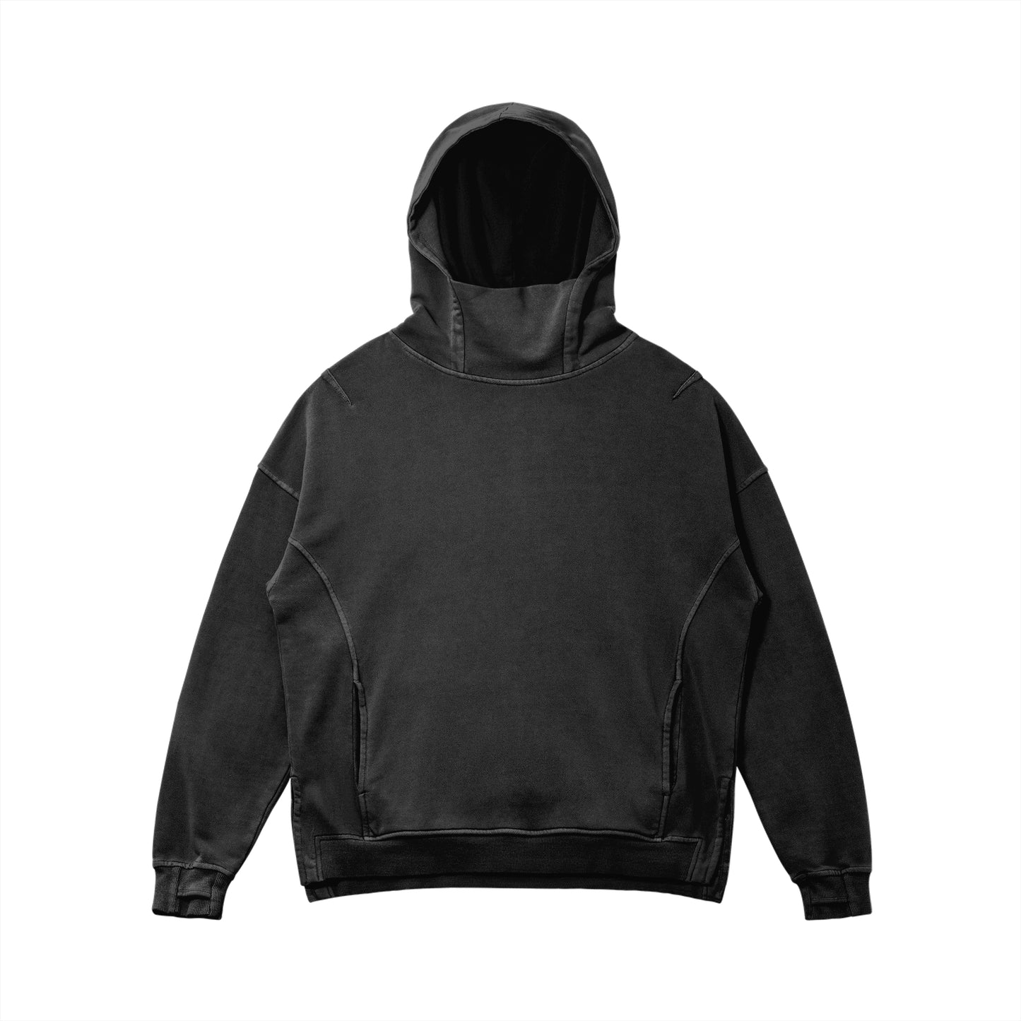 Cozy Turtleneck Drift Hoodie