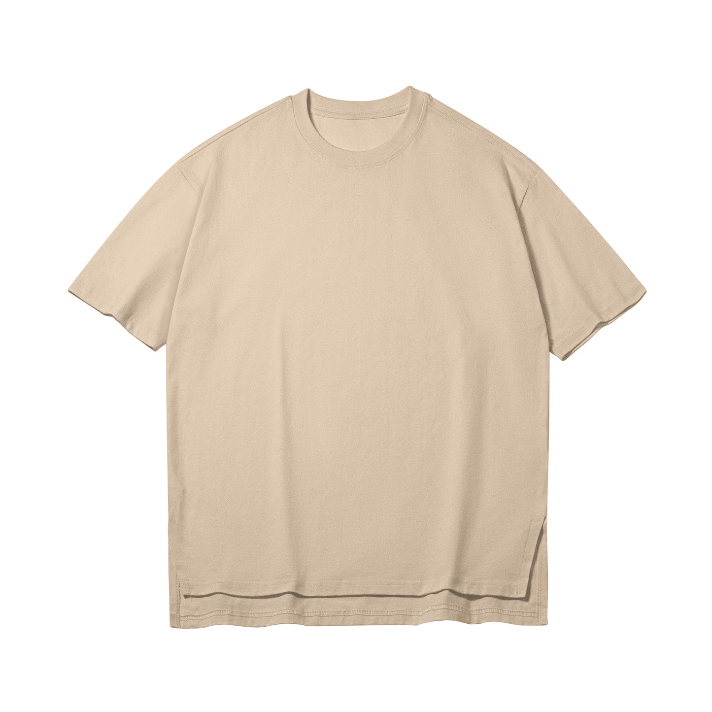 Slit Hem EarthTone Tee