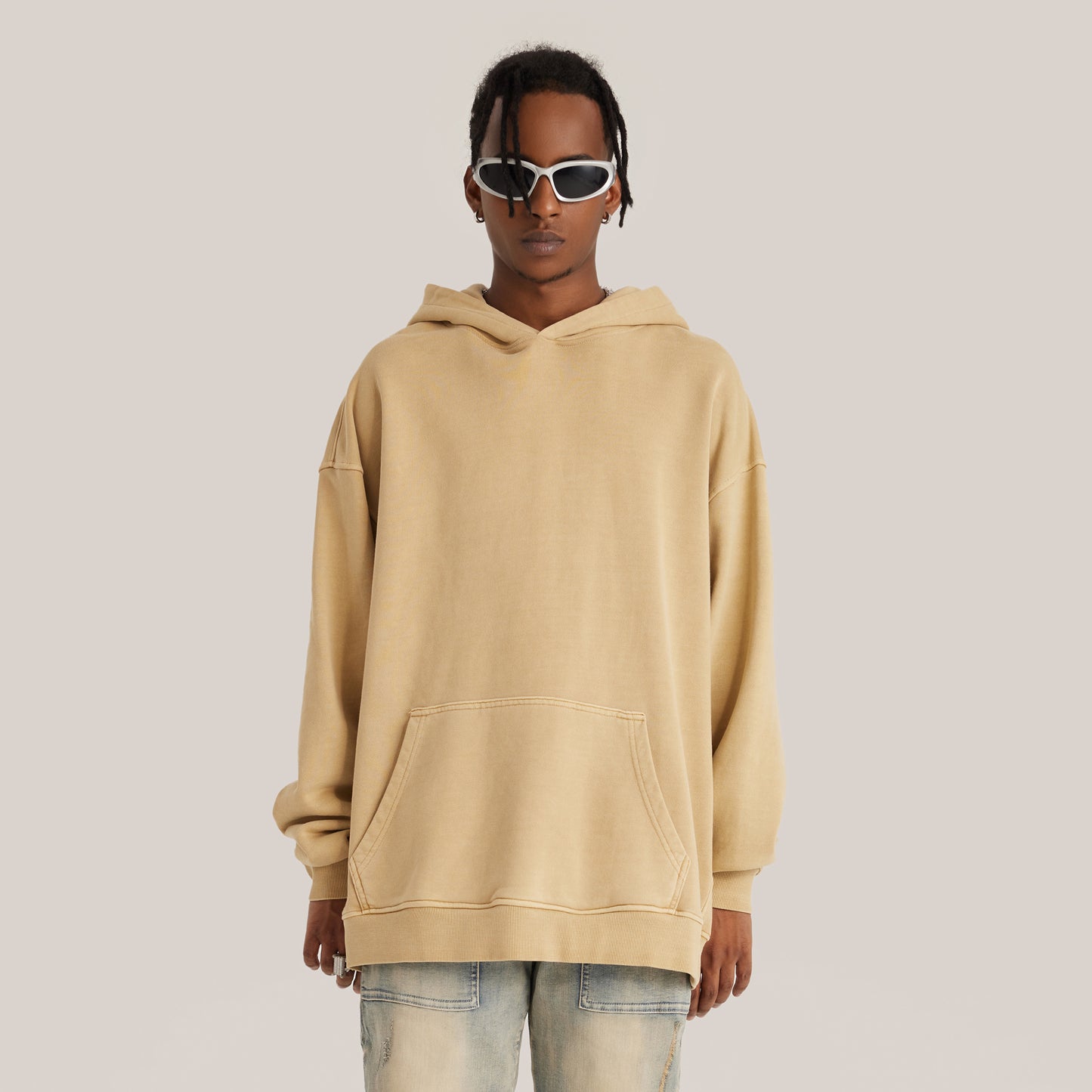 Heavyweight Oversized Retro Hoodie