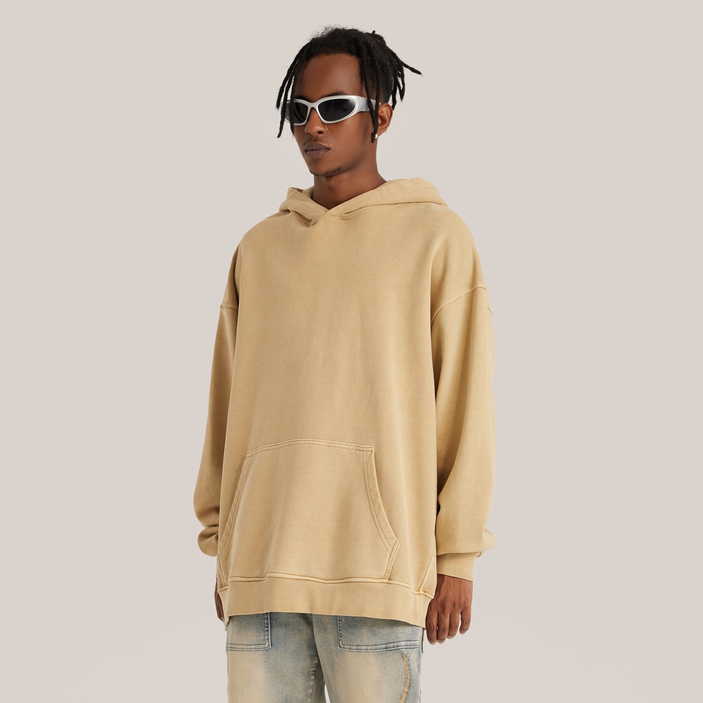 Heavyweight Oversized Retro Hoodie