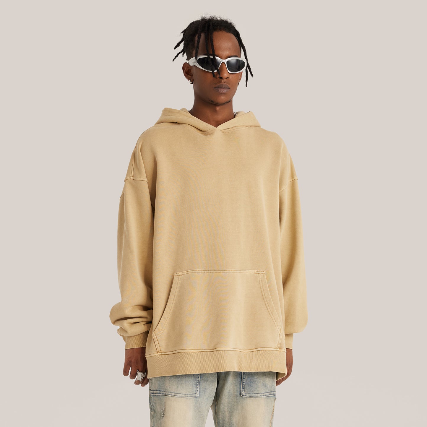 Heavyweight Oversized Retro Hoodie