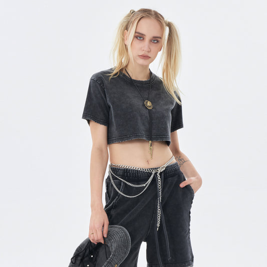 Vintage Cropped Tee