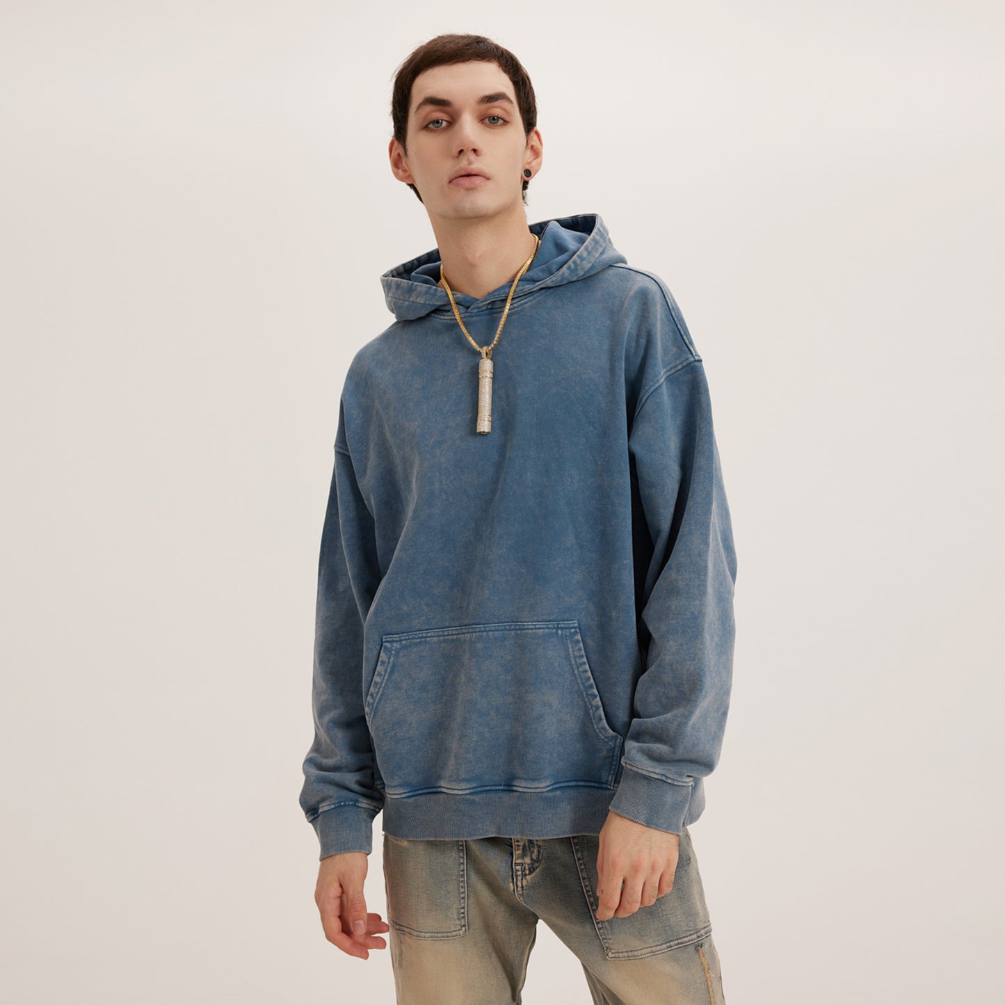 Urban Vintage Heavyweight Cotton Hoodie