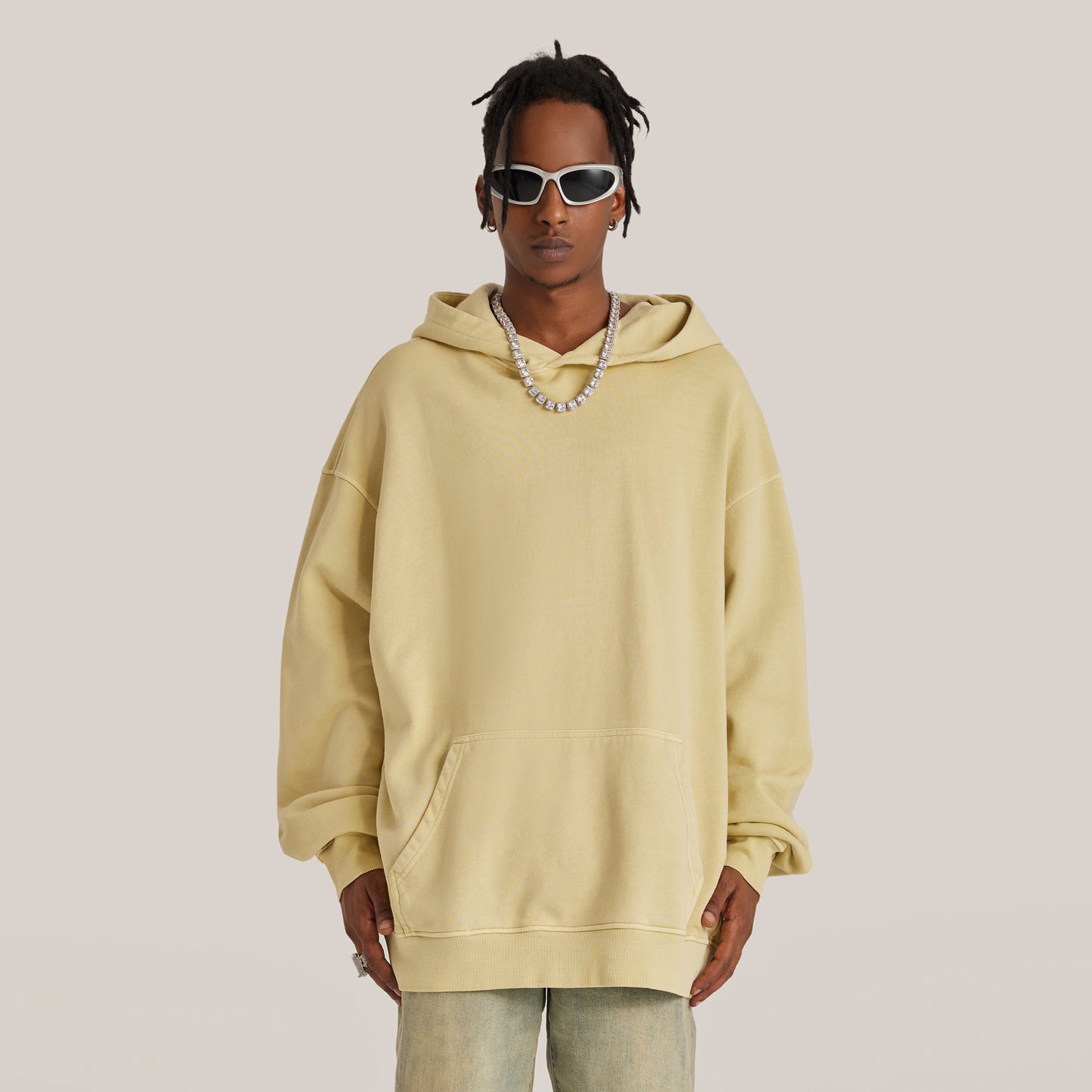 Heavyweight Oversized Retro Hoodie