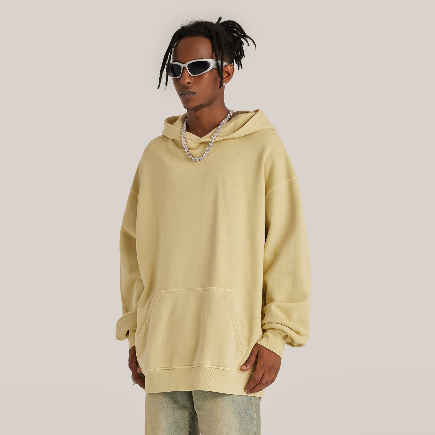 Heavyweight Oversized Retro Hoodie