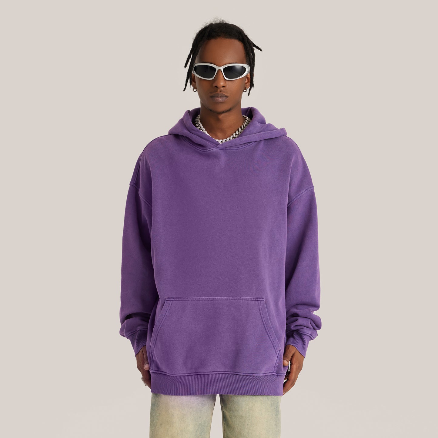 Heavyweight Oversized Retro Hoodie