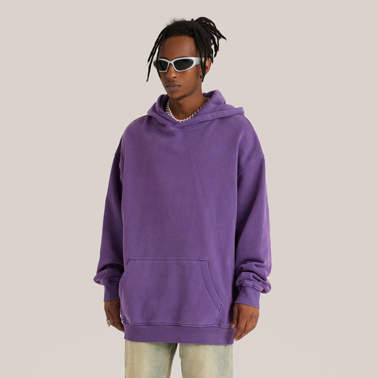 Heavyweight Oversized Retro Hoodie