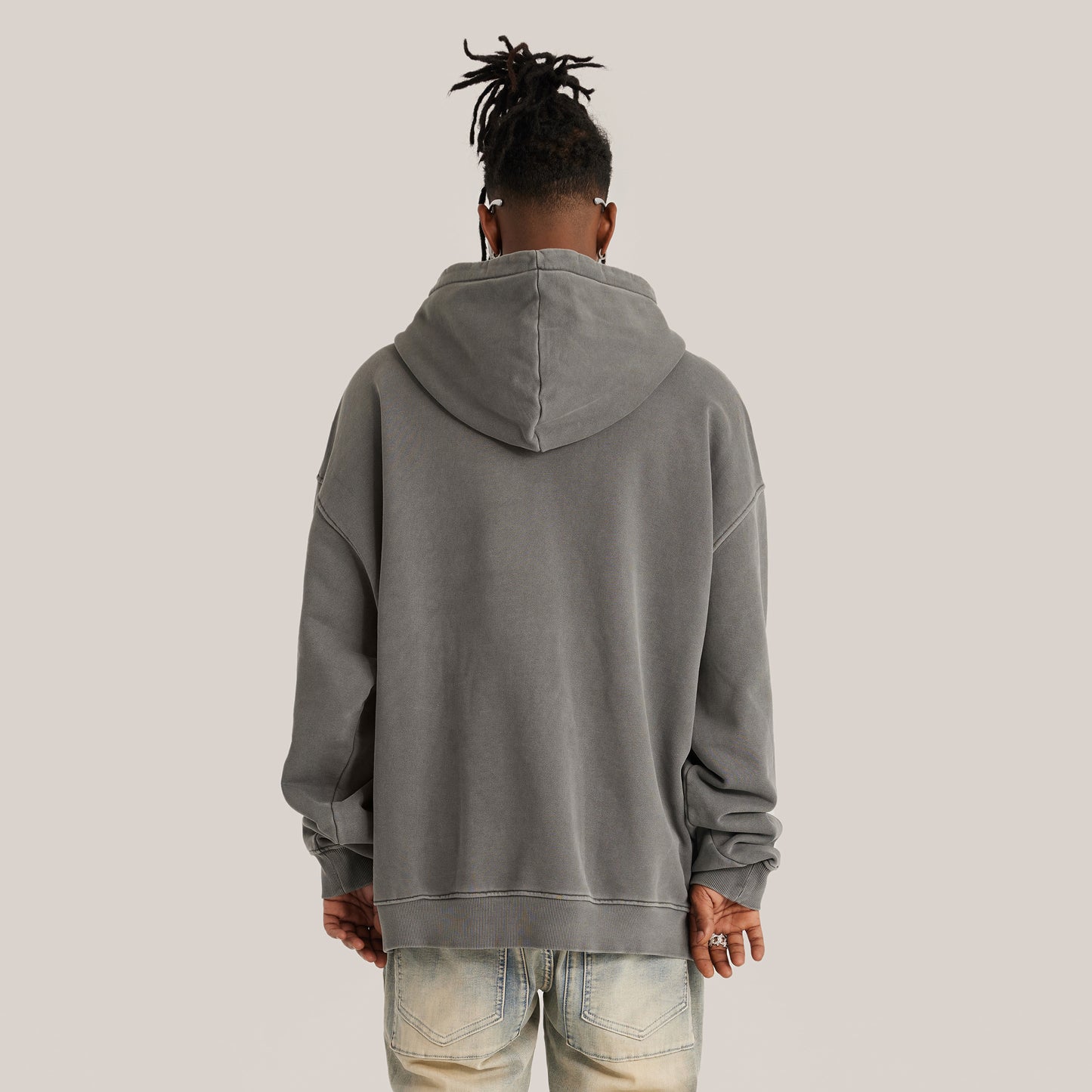 Heavyweight Oversized Retro Hoodie