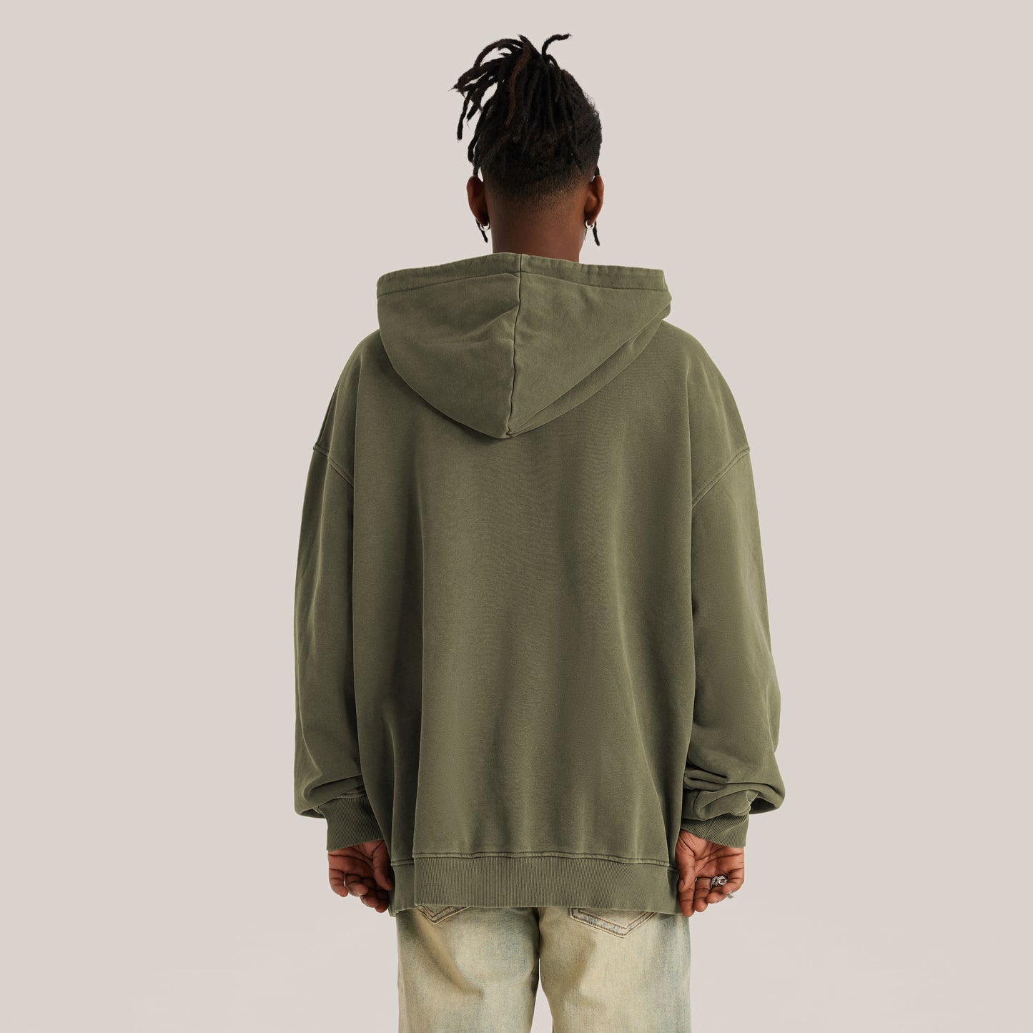 Heavyweight Oversized Retro Hoodie