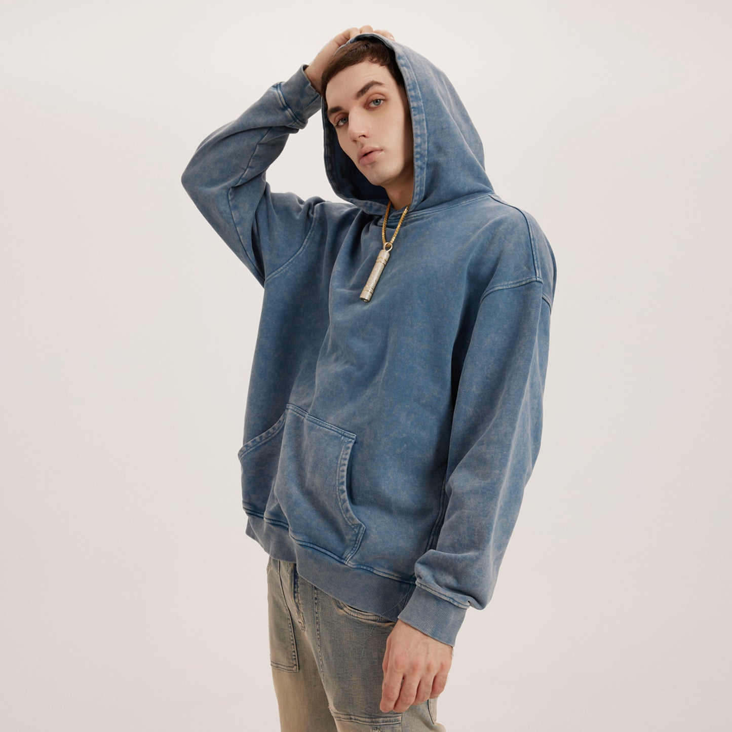 Urban Vintage Heavyweight Cotton Hoodie