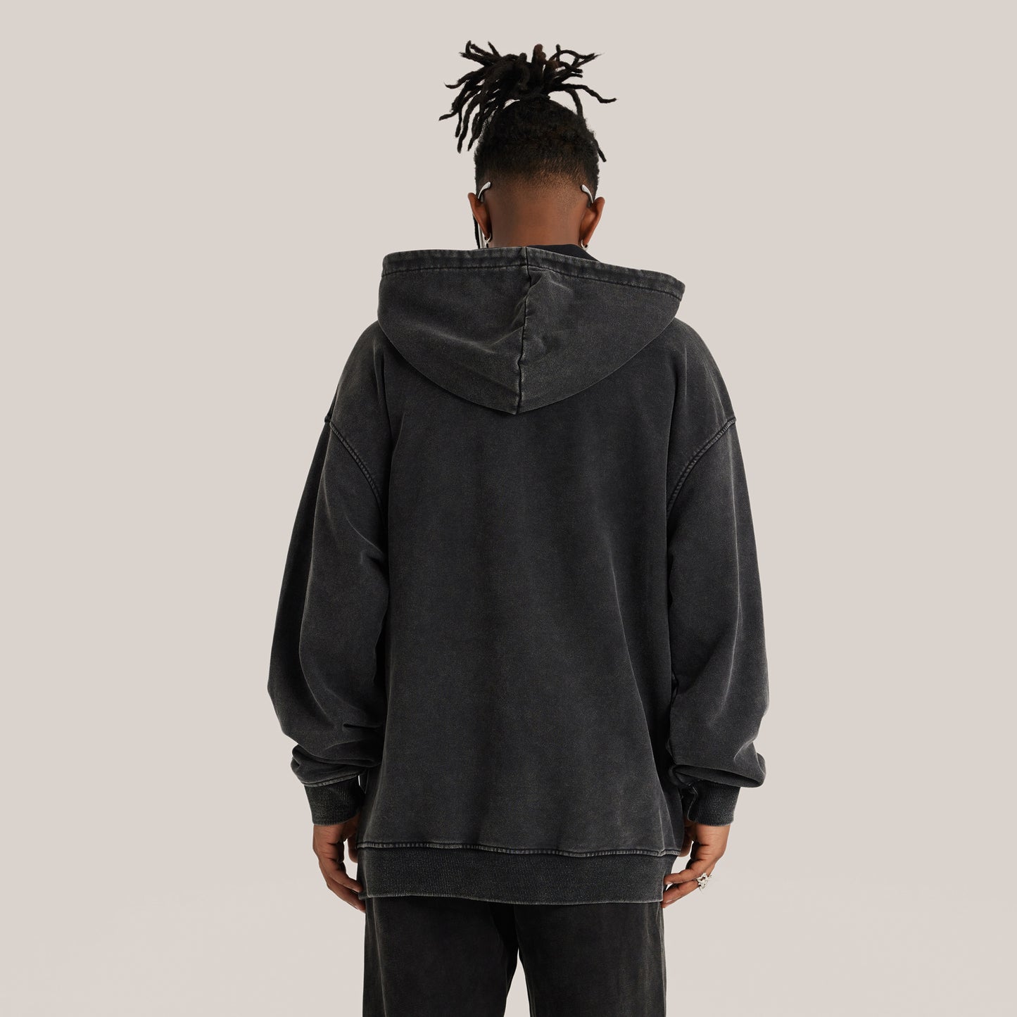 Heavyweight Oversized Retro Hoodie