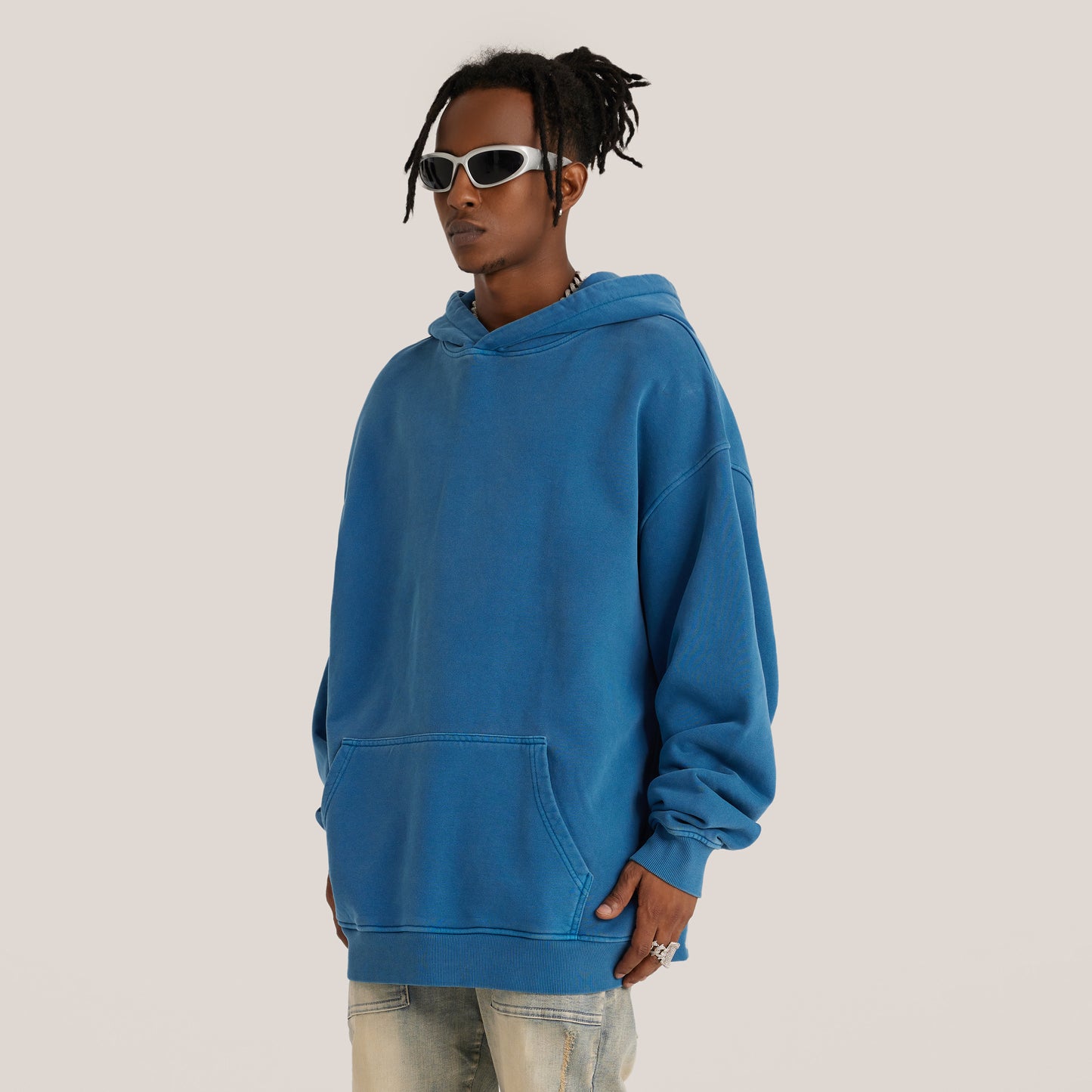 Heavyweight Oversized Retro Hoodie