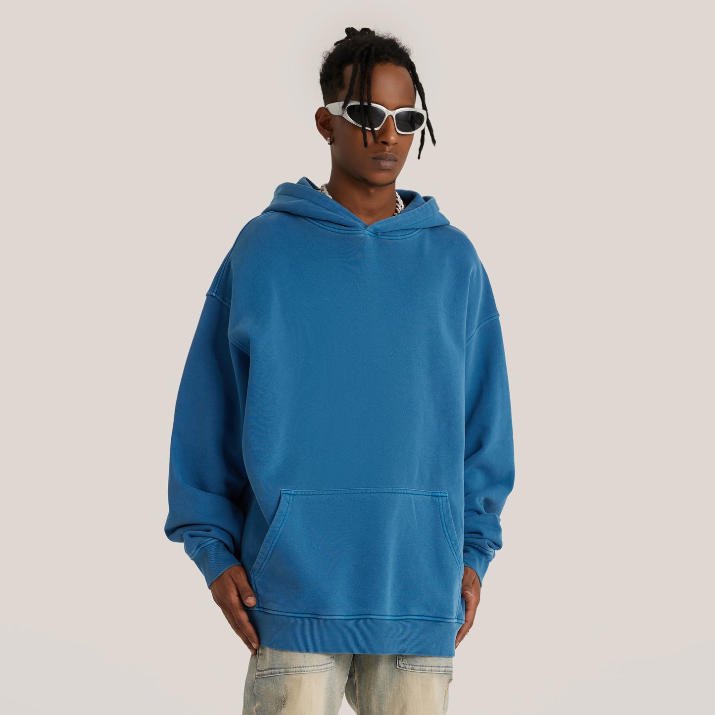 Heavyweight Oversized Retro Hoodie