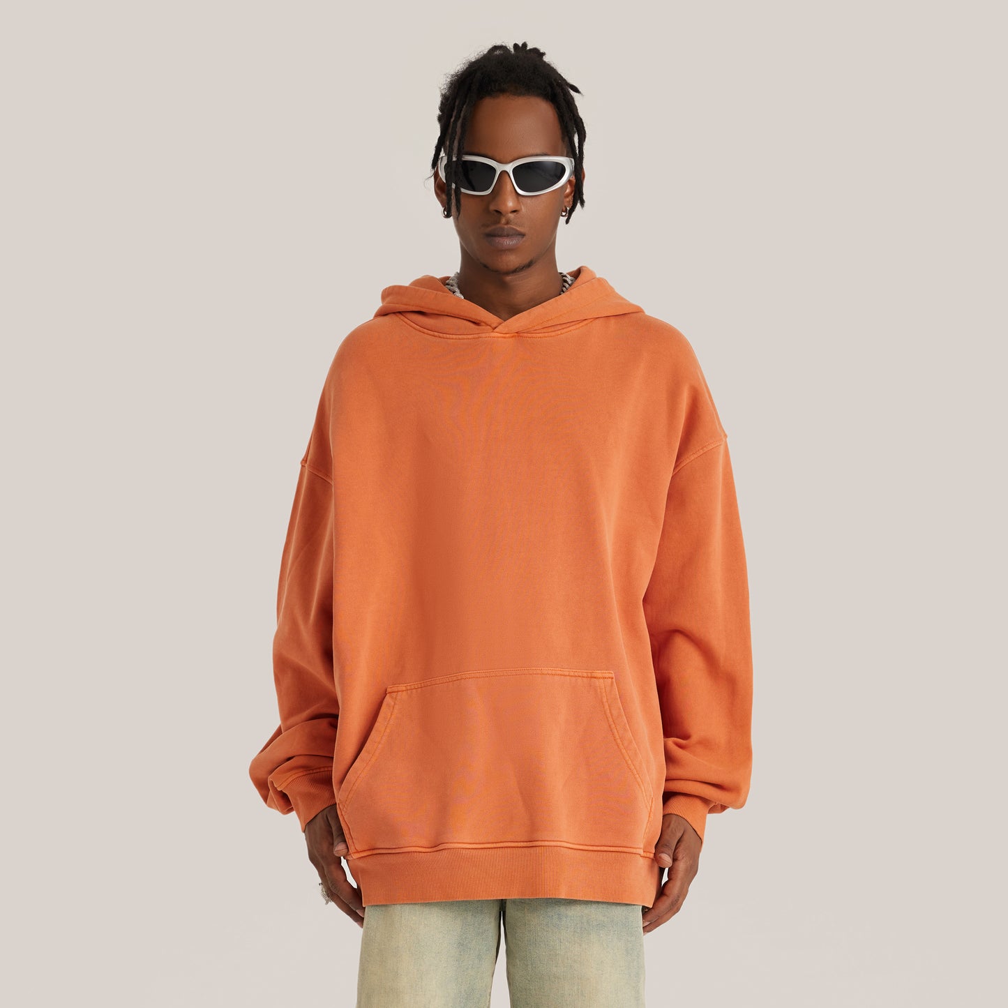 Heavyweight Oversized Retro Hoodie