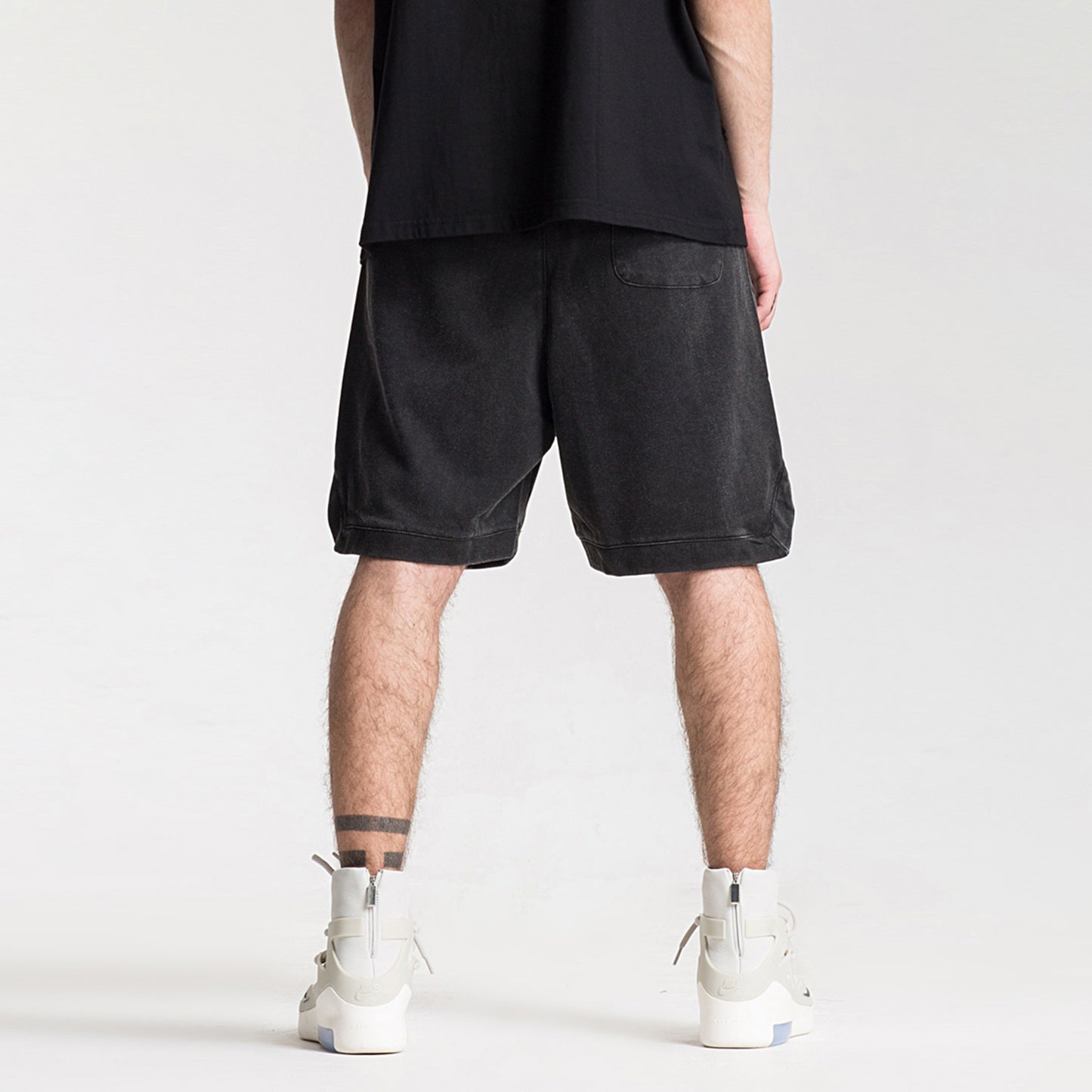 SunChill Clipped Hem Sweatshorts