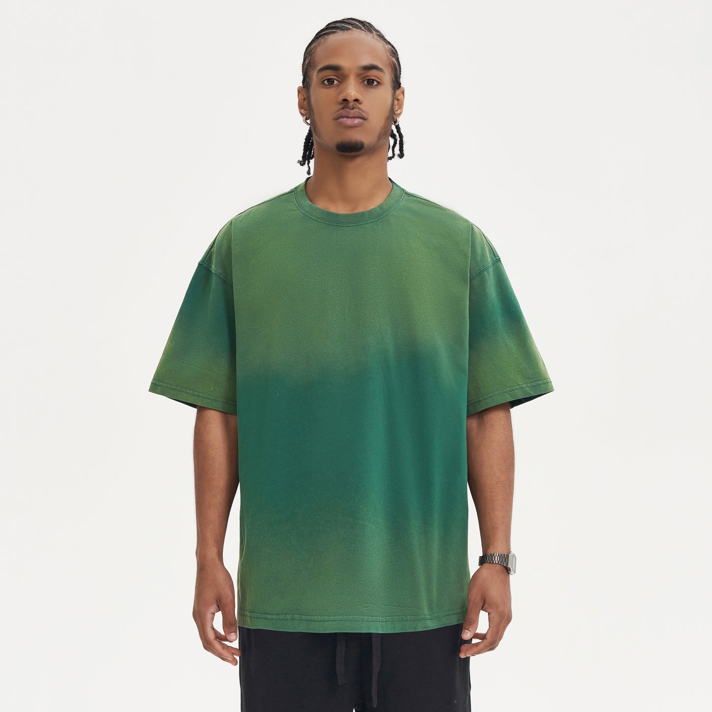 Gradient Elegance Tie-Dye Tee