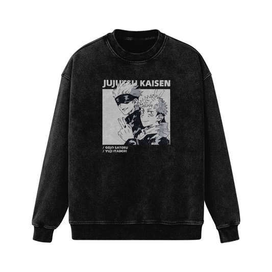 JJK Gojo & Itadori Vintage Sweatshirt