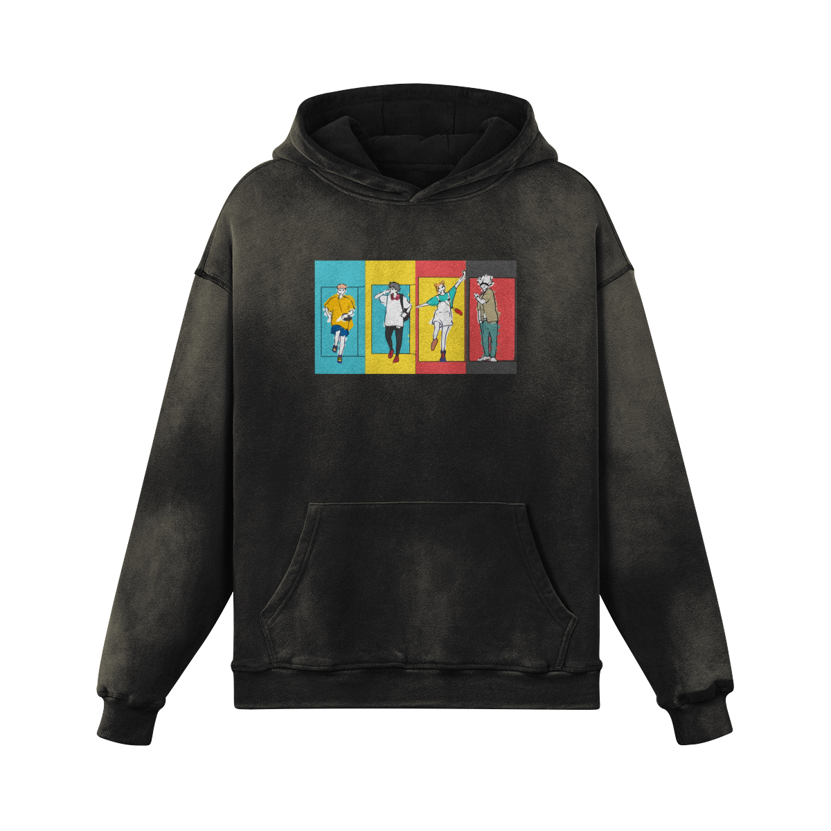 JJK Outro Vintage Hoodie