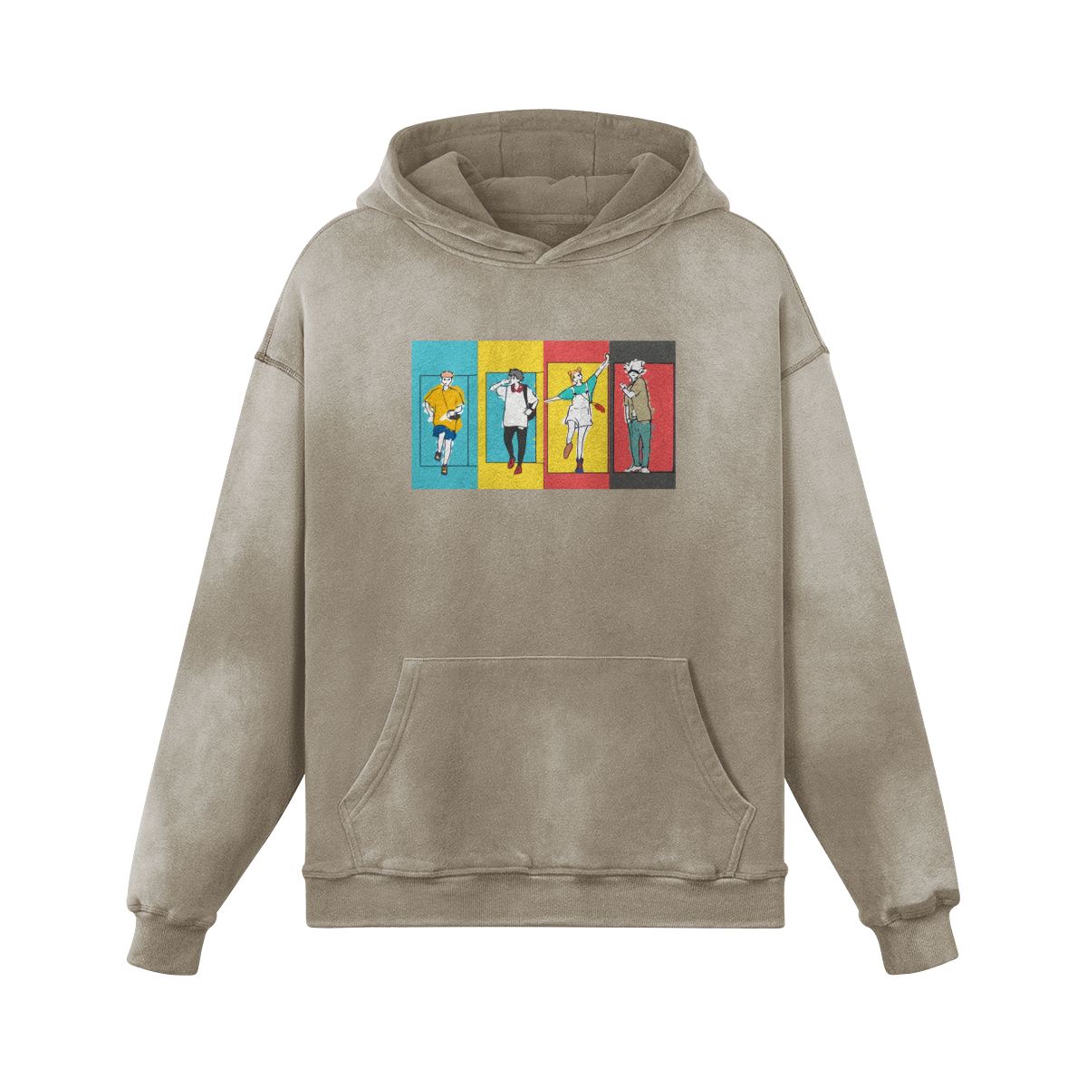 JJK Outro Vintage Hoodie