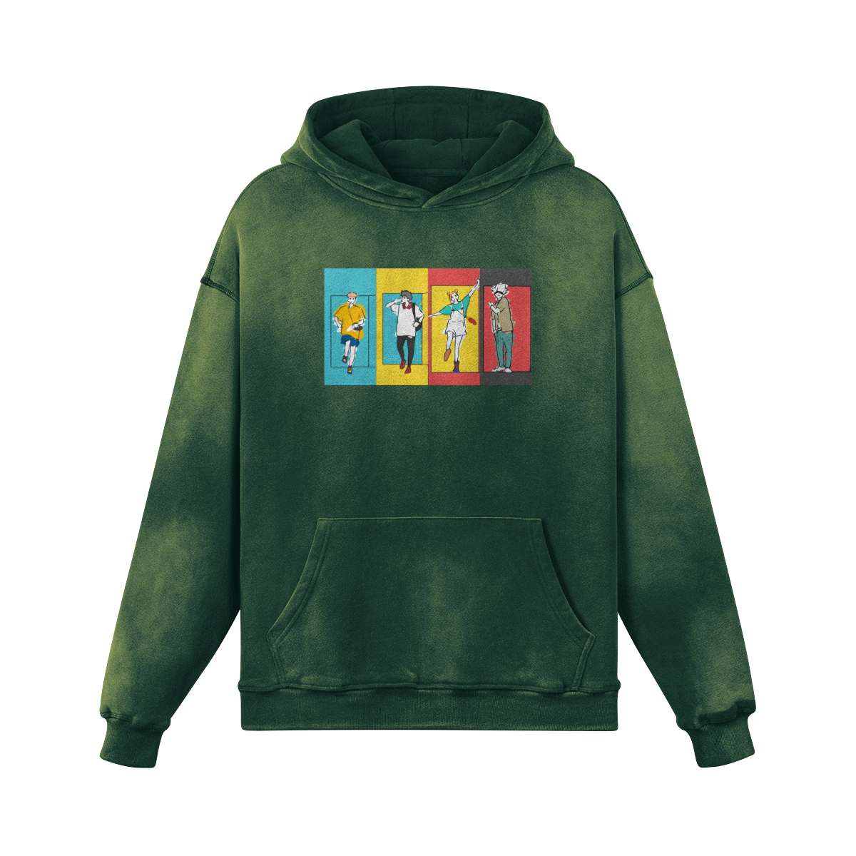 JJK Outro Vintage Hoodie