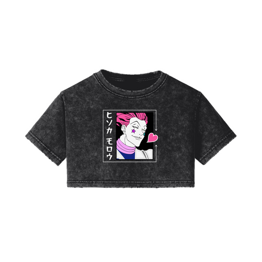 Hisoka Morow Vintage Cropped Tee