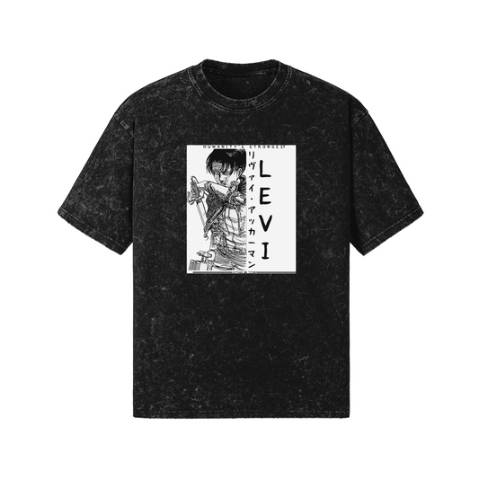 Levi Ackerman Raw Vintage Tee