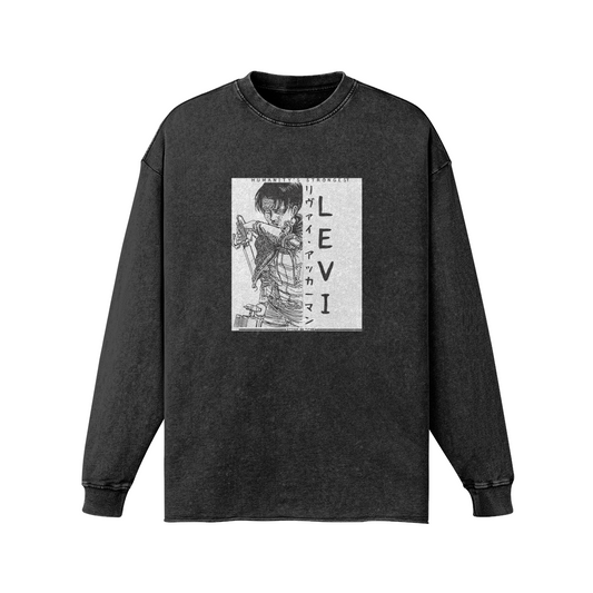 Levi Ackerman Vintage Long Sleeve