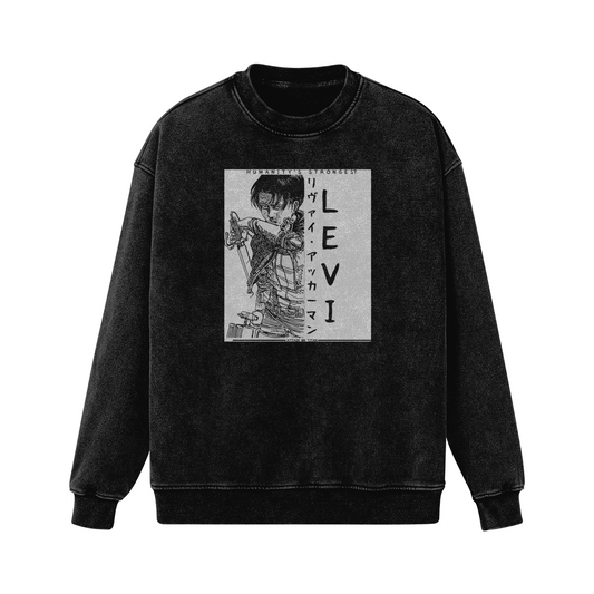 Levi Ackerman Vintage Sweatshirt