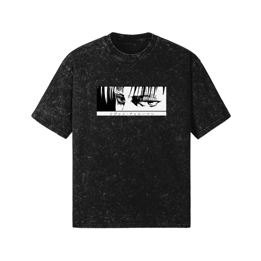 Levi Ackerman v2 Raw Vintage Tee