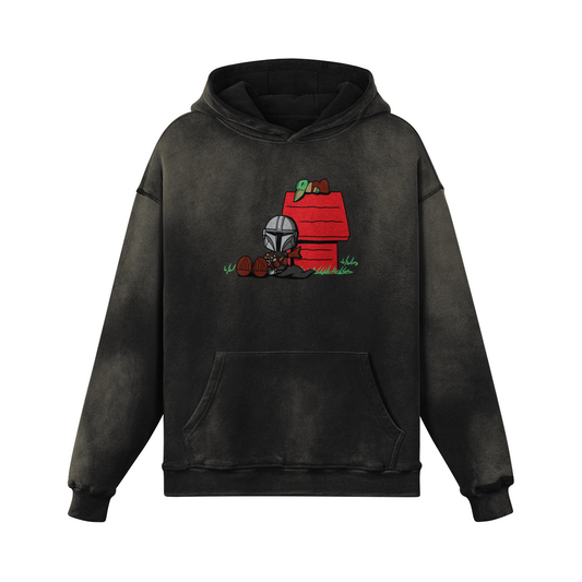 Mandalorian Snoopy Vintage Hoodie