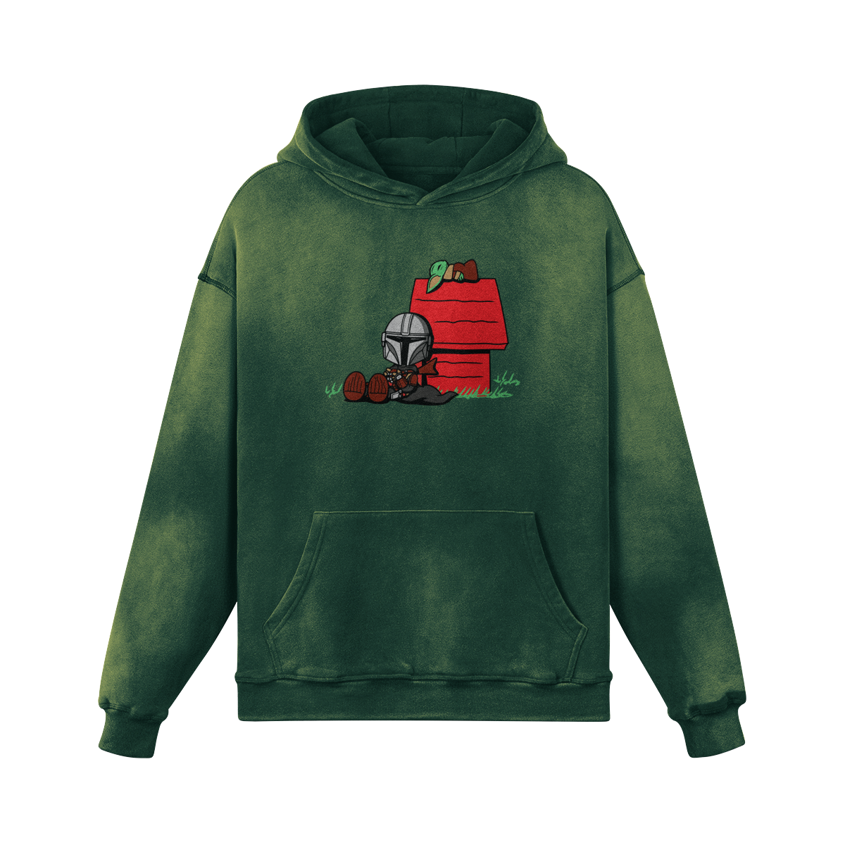 Mandalorian Snoopy Vintage Hoodie