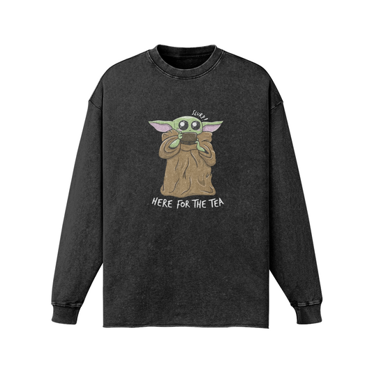 Baby Yoda Vintage Long Sleeve