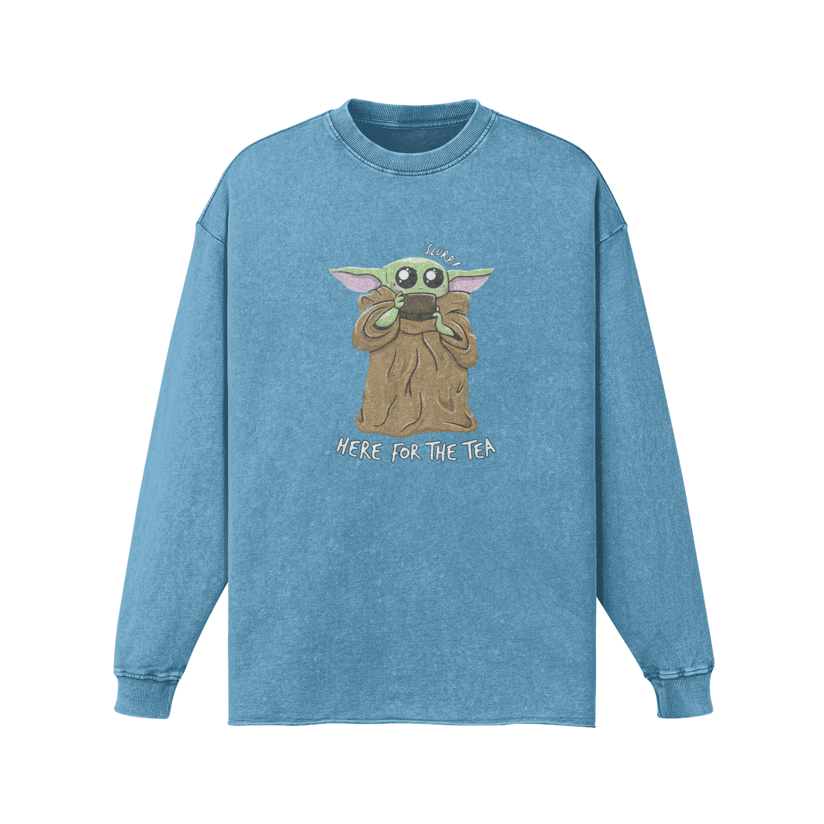 Baby Yoda Vintage Long Sleeve