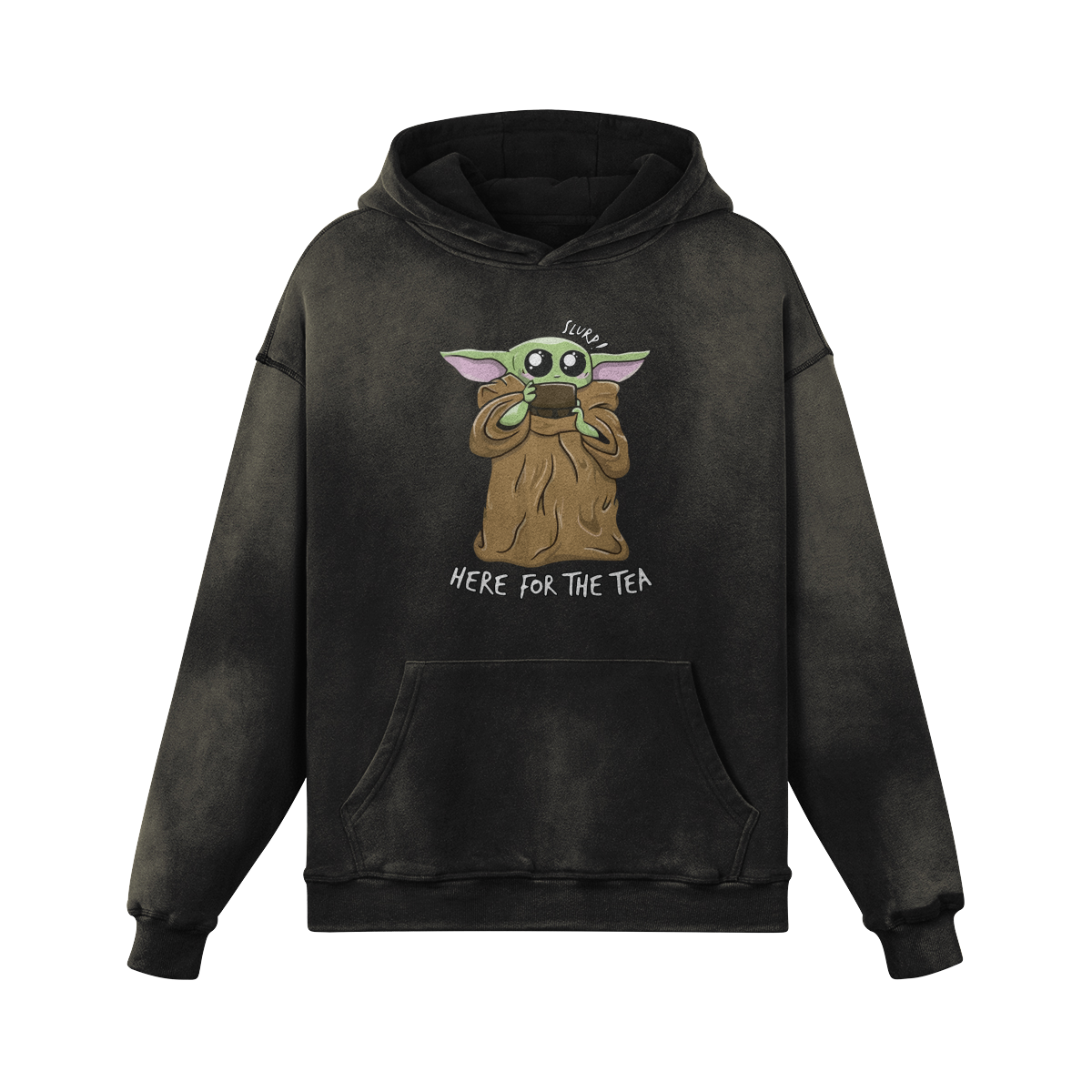 Baby Yoda Vintage Hoodie