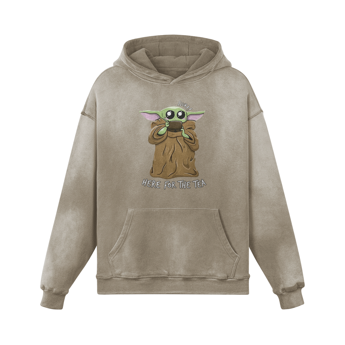 Baby Yoda Vintage Hoodie