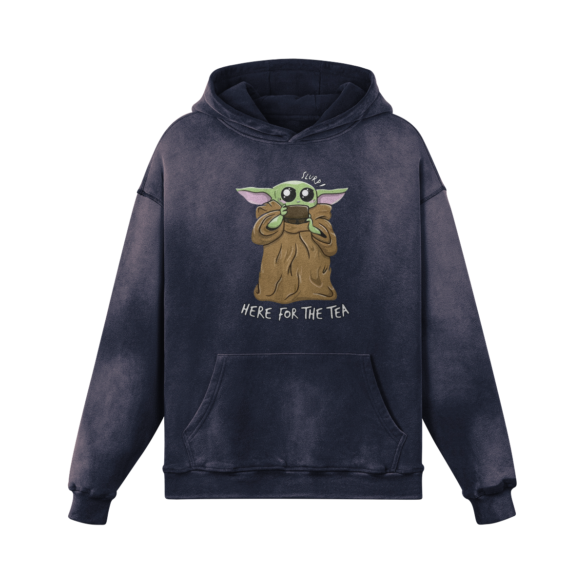 Baby Yoda Vintage Hoodie