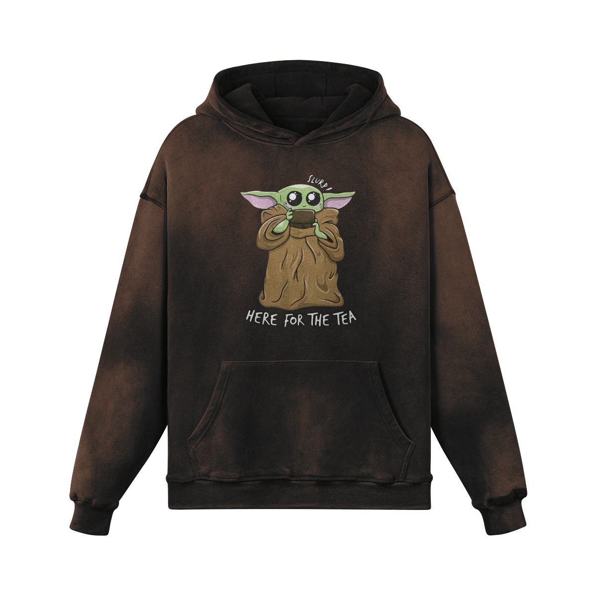 Baby Yoda Vintage Hoodie