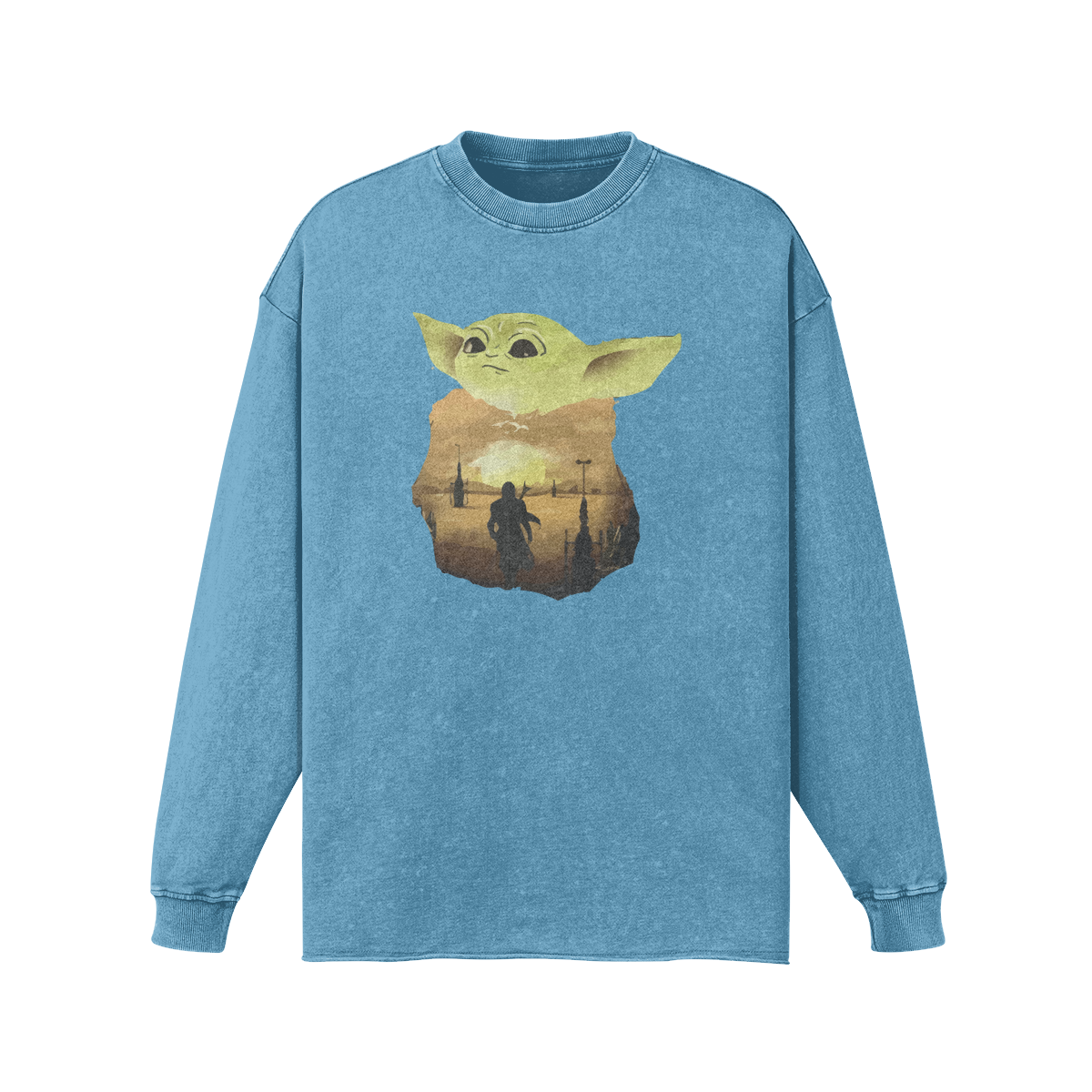 Baby Yoda v2 Vintage Long Sleeve