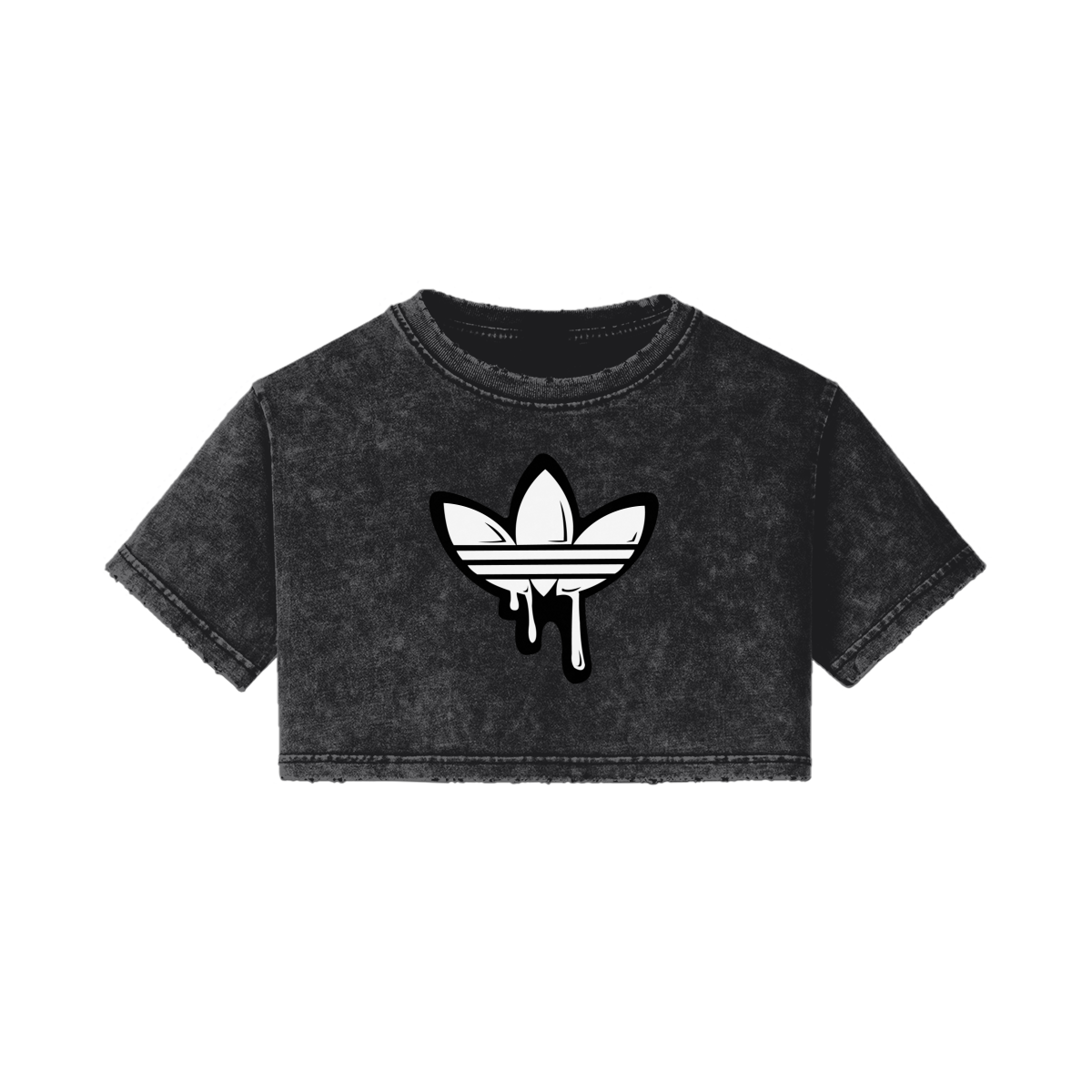 Adidas Drip Vintage Cropped Tee