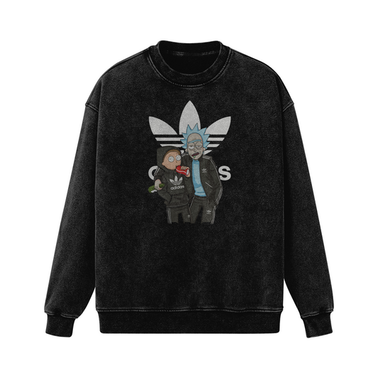 Rick & Morty Adidas Vintage Sweatshirt