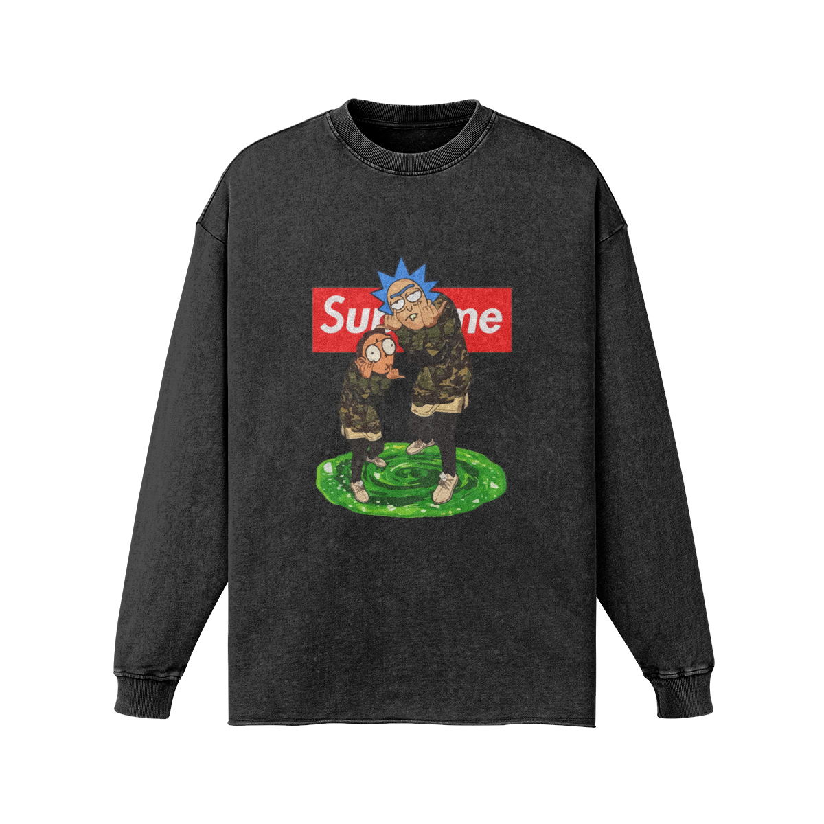 Rick & Morty Supreme Vintage Long Sleeve