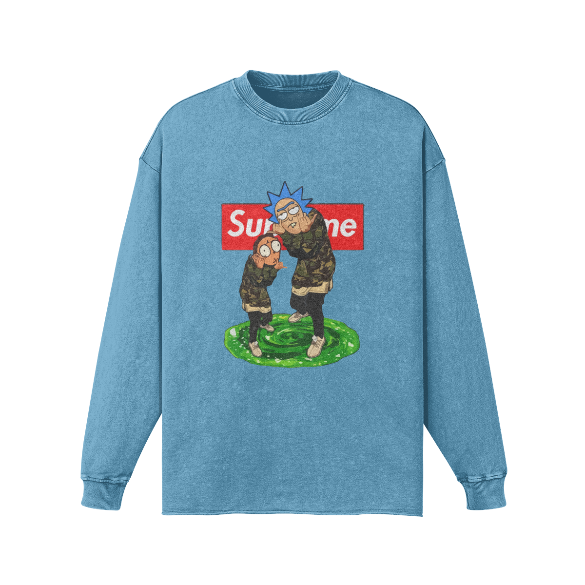 Rick & Morty Supreme Vintage Long Sleeve