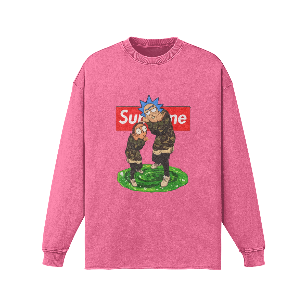 Rick & Morty Supreme Vintage Long Sleeve