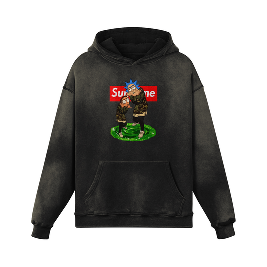 Rick & Morty Supreme Vintage Hoodie