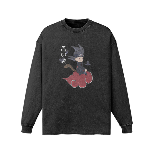 Goku Akatsuki Style Vintage Long Sleeve